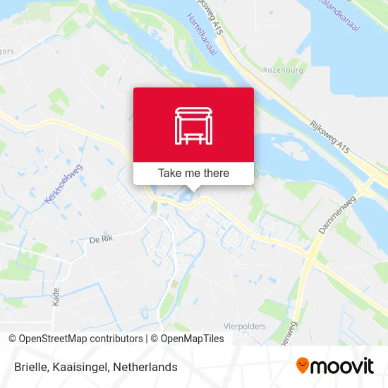 Brielle, Kaaisingel map