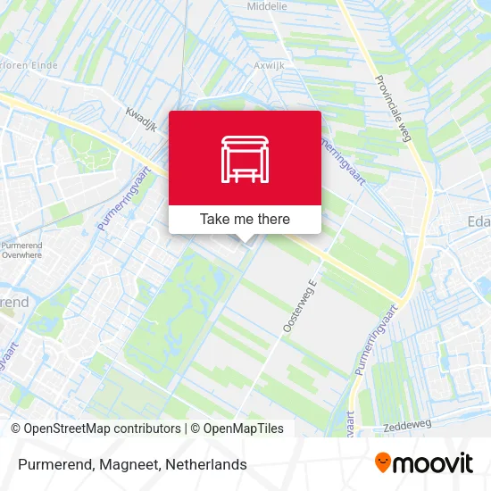 Purmerend, Magneet map