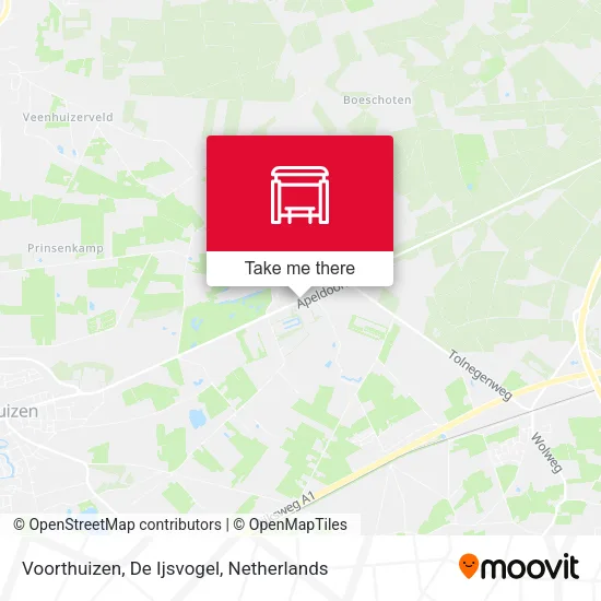 Voorthuizen, De Ijsvogel map
