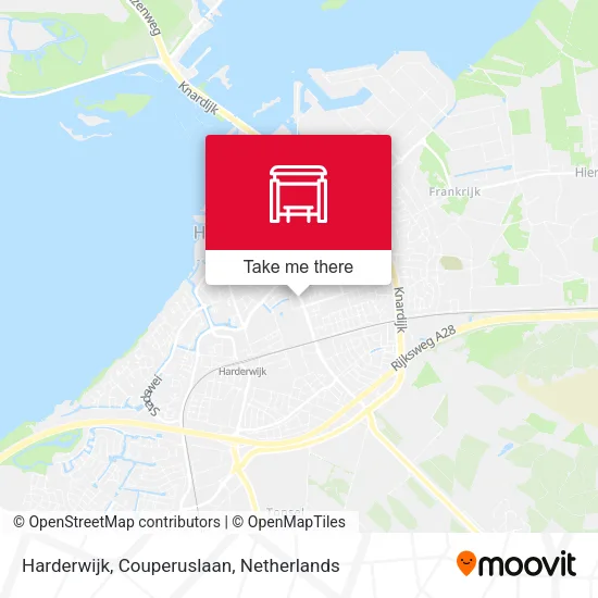 Harderwijk, Couperuslaan map