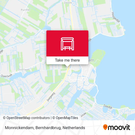 Monnickendam, Bernhardbrug map