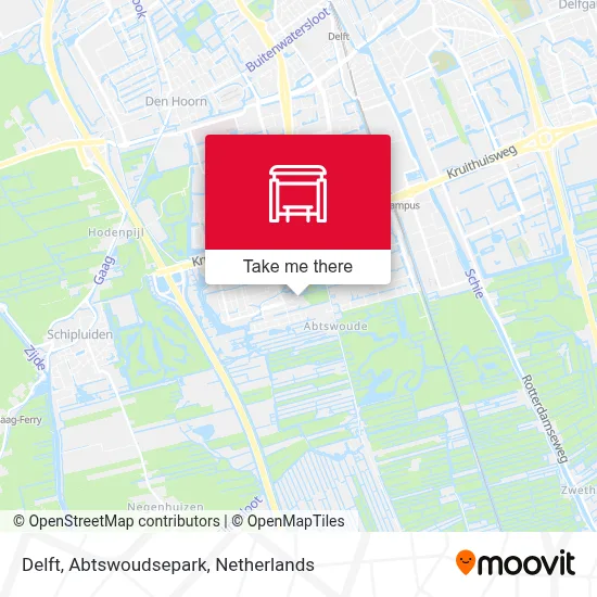Delft, Abtswoudsepark map