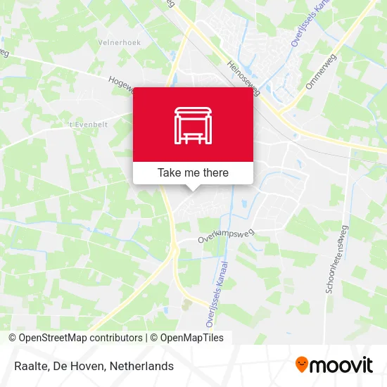 Raalte, De Hoven map
