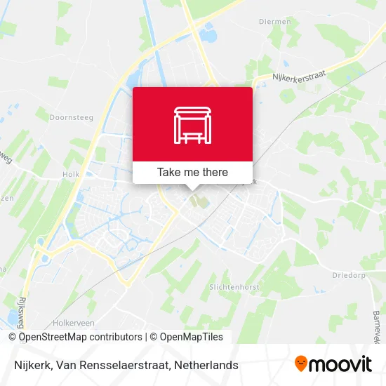Nijkerk, Van Rensselaerstraat map