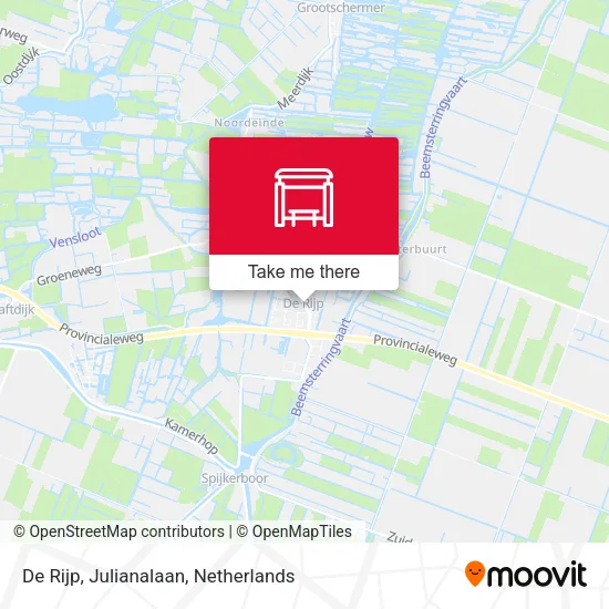 De Rijp, Julianalaan map