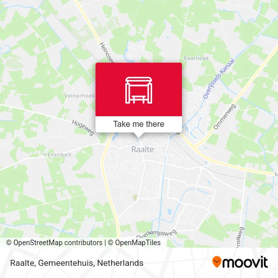Raalte, Gemeentehuis map