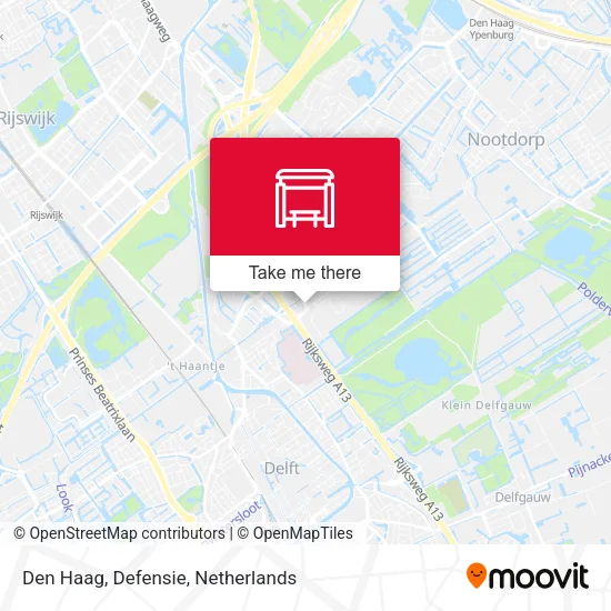 Den Haag, Defensie map