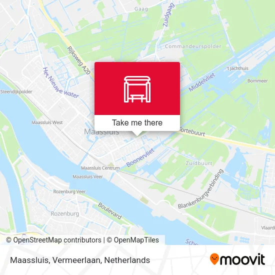 Maassluis, Vermeerlaan map