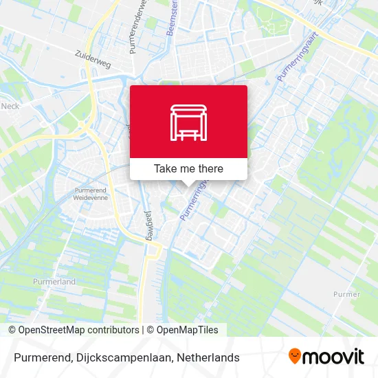 Purmerend, Dijckscampenlaan map