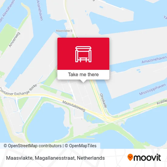 Maasvlakte, Magallanesstraat map