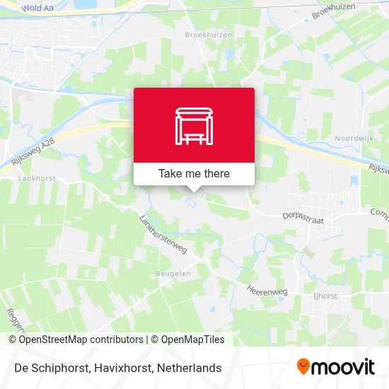 De Schiphorst, Havixhorst map