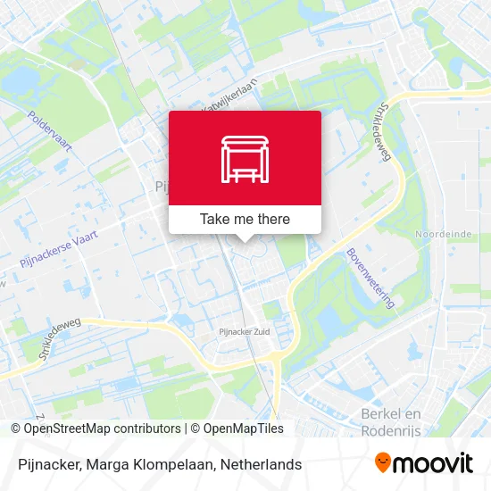 Pijnacker, Marga Klompelaan map