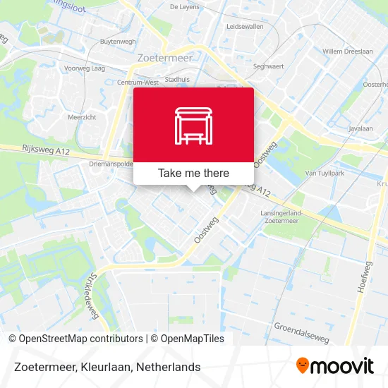 Zoetermeer, Kleurlaan map