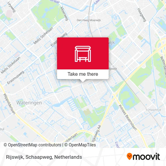 Rijswijk, Schaapweg Karte