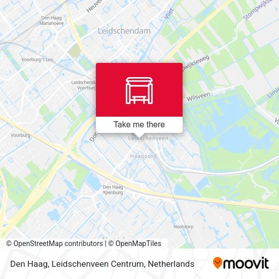 Den Haag, Leidschenveen Centrum map