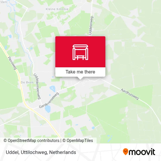 Uddel, Uttilochweg Karte