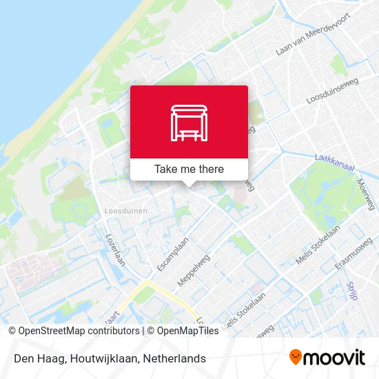 Den Haag, Houtwijklaan map