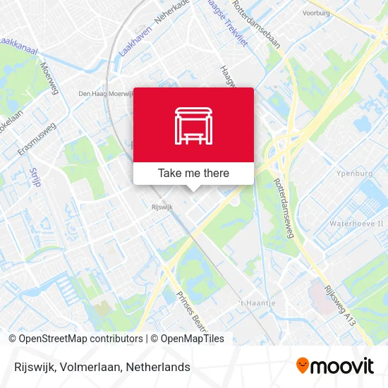 Rijswijk, Volmerlaan map