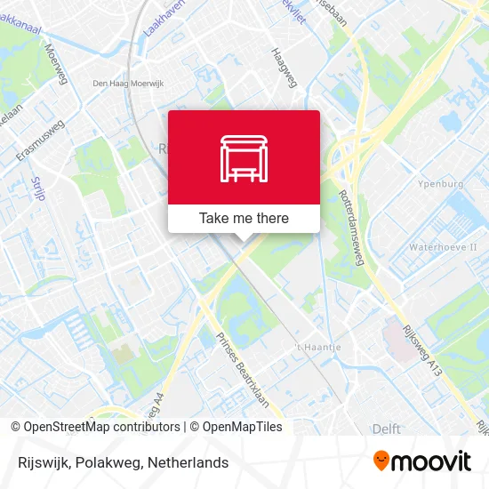 Rijswijk, Polakweg map