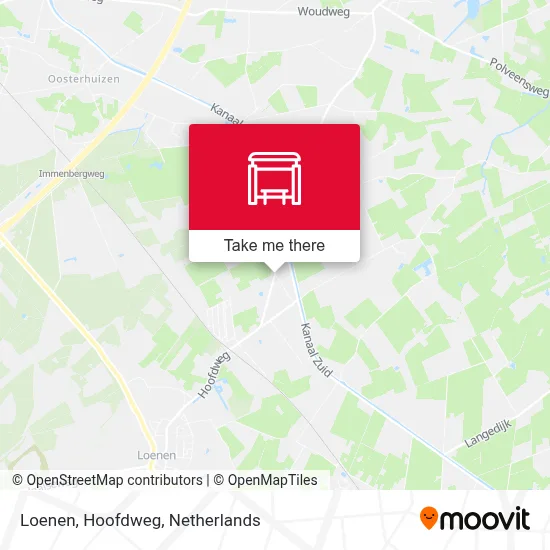 Loenen, Hoofdweg map