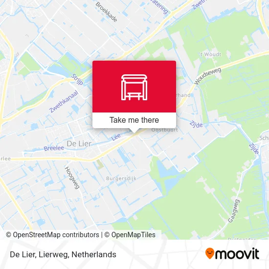 De Lier, Lierweg map