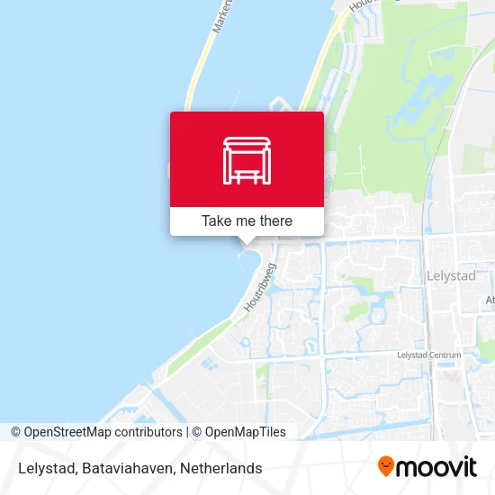 Lelystad, Bataviahaven map