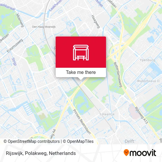 Rijswijk, Polakweg map