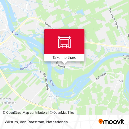 Wilsum, Van Reestraat Karte