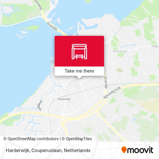 Harderwijk, Couperuslaan map
