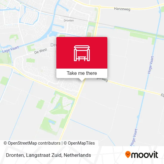 Dronten, Langstraat Zuid map