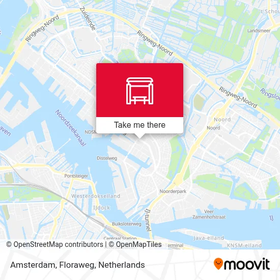 Amsterdam, Floraweg map