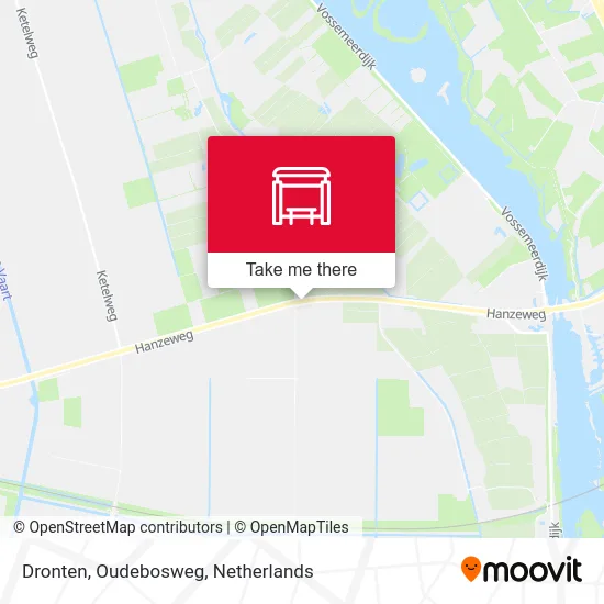 Dronten, Oudebosweg map