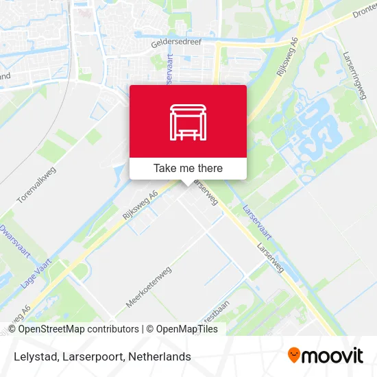 Lelystad, Larserpoort map