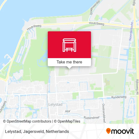Lelystad, Jagersveld map