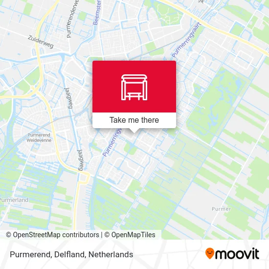 Purmerend, Delfland map
