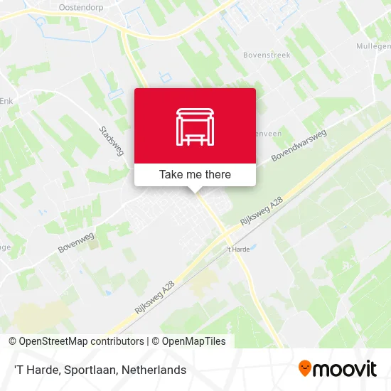 'T Harde, Sportlaan map