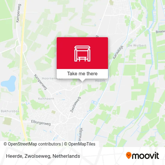 Heerde, Zwolseweg map