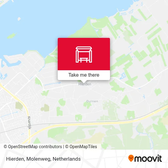 Hierden, Molenweg Karte