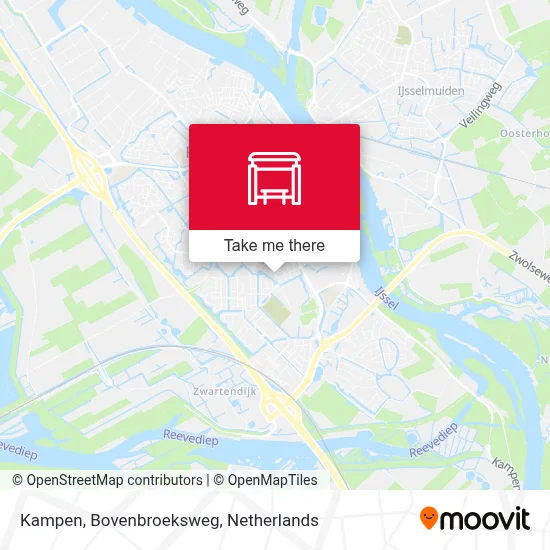 Kampen, Bovenbroeksweg map