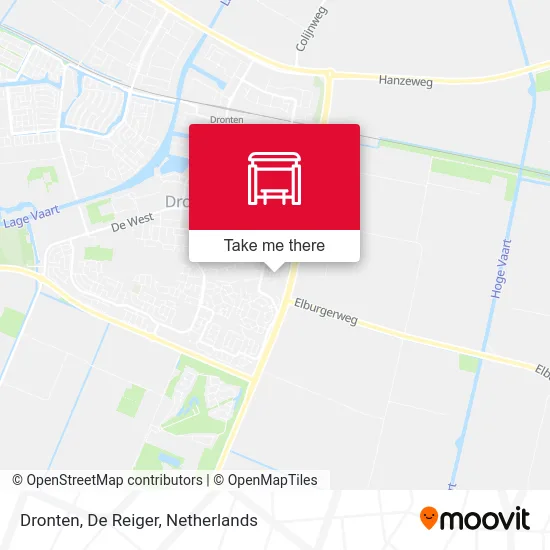 Dronten, De Reiger map