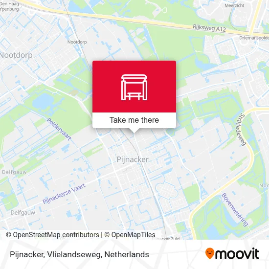 Pijnacker, Vlielandseweg map