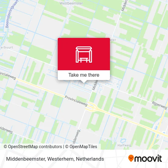 Middenbeemster, Westerhem map