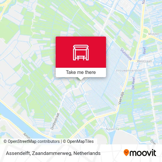 Assendelft, Zaandammerweg map