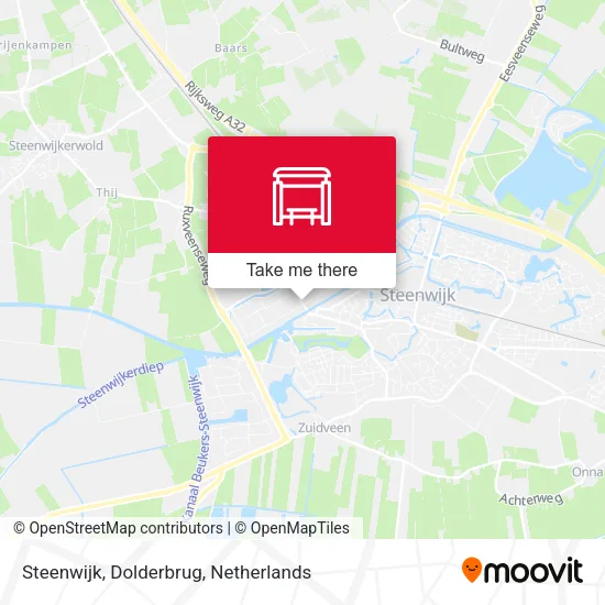 Steenwijk, Dolderbrug map