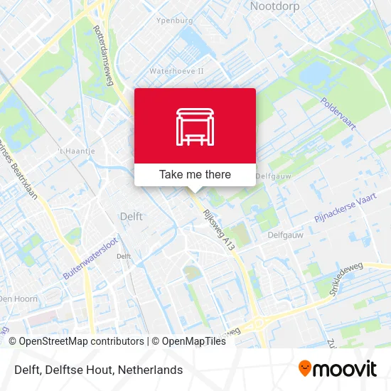 Delft, Delftse Hout map