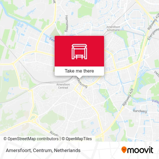 Amersfoort, Centrum map