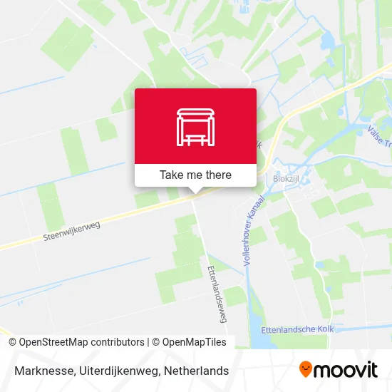 Marknesse, Uiterdijkenweg map
