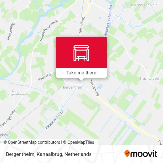 Bergentheim, Kanaalbrug map