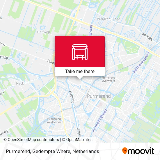 Purmerend, Gedempte Where map