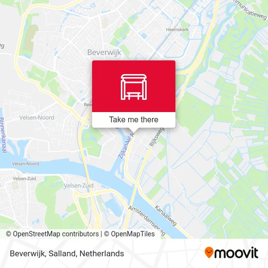 Beverwijk, Salland map